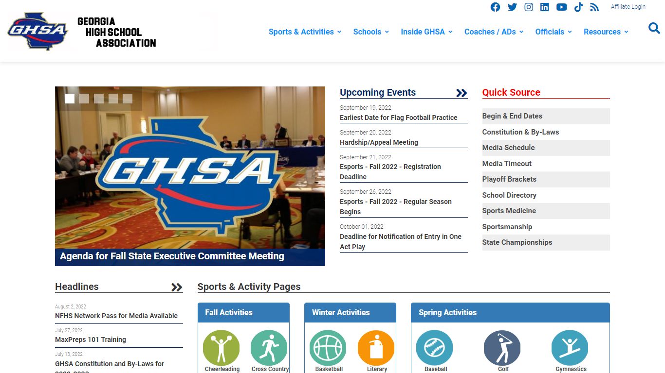 HISTORY FORM - GHSA